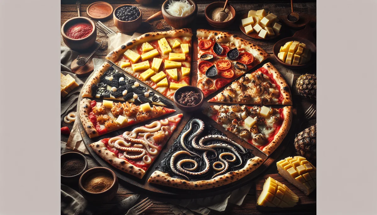 Quanto ne sai sui tipi di pizza strani e curiosi?